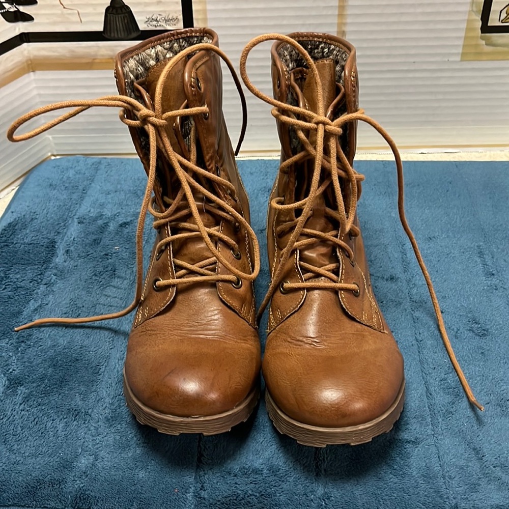 ROCK & CANDY BY ZIGI, brown boots size 10
